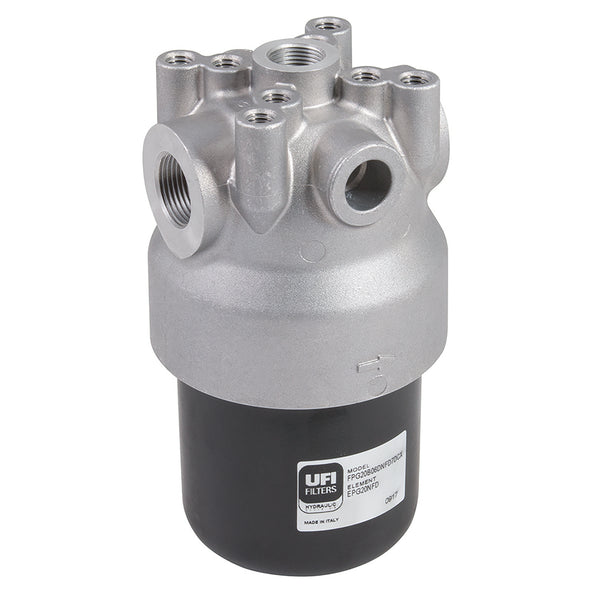 3/4" BSP FemaleHigh Pressure Filtration PG Series Filter; FPG20B06DNFD03CX product image by UFI