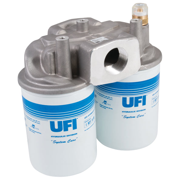 1.1/2" BSP FemaleHigh Pressure Filtration PE Series Filter; FPE42B12BNFC31XX product image by UFI