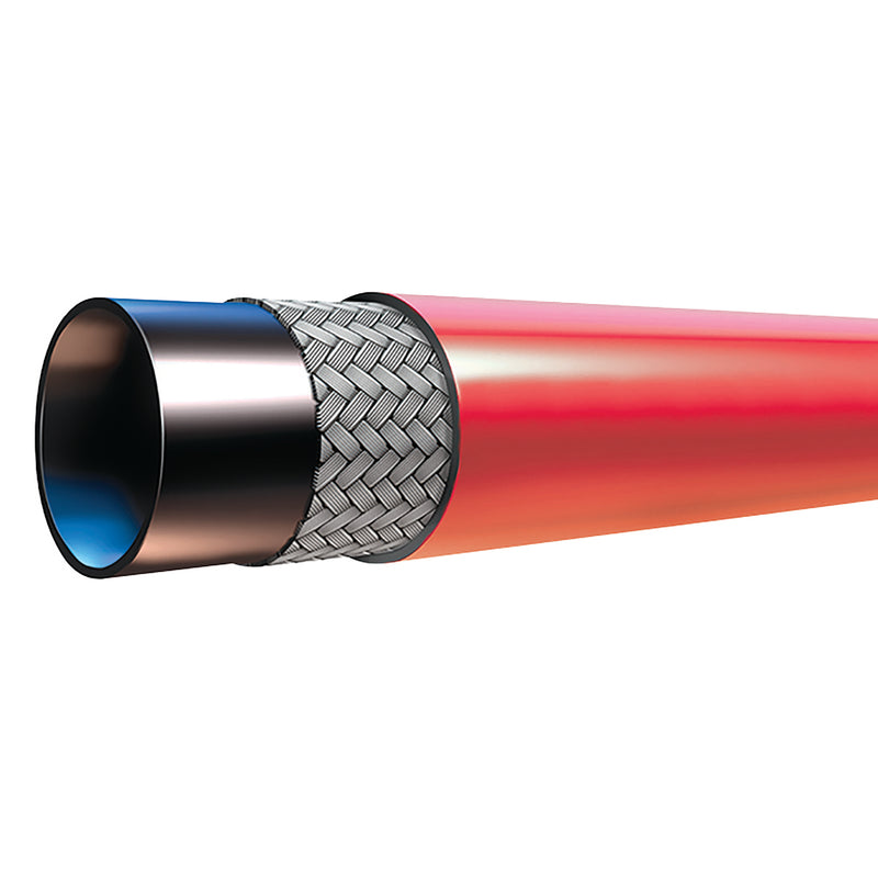 12.7mm OD x 1/4" ID Multipurpose Push-Lok Hose; 837BM-4-RED-RL product image by Parker