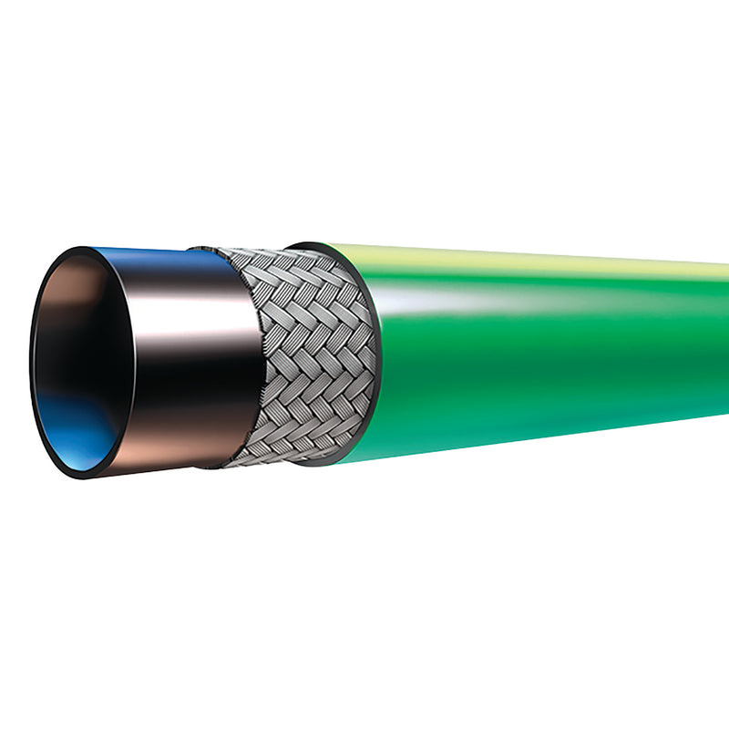 15.9mm OD x 3/8" ID Multipurpose Push-Lok Hose; 801PLUS-6-GRN-RL product image by Parker