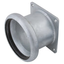 LEVER LOCK FEMALE MZ FLANGE 8; LLZD-MZFF194 product image by Jaymac