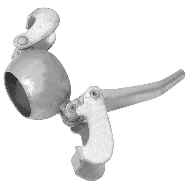 LEVER LOCK MALE END CAP 8 C/W CLOSURE; LLZD-LLMEC8 product image by Jaymac