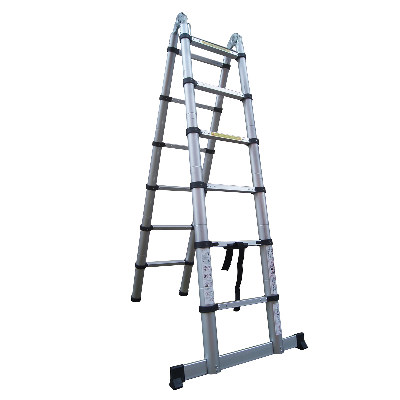 Non-branded MF-TLC214-6 - Tele Safe Close Foldable Ladder 3.8M