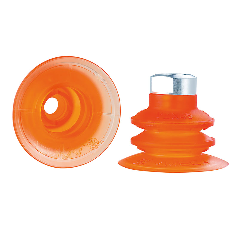 D/BELLOW W/CROSS GROOVE  45MM  POLY; VBX45-PU product image by Vmeca