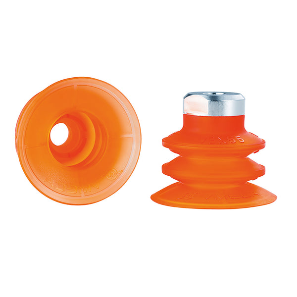 D/BELLOW W/CROSS GROOVE  55MM  POLY; VBX55-PU product image by Vmeca