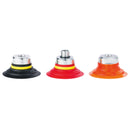 FLAT STYLE CUP W/CLEATS  50MM  NITRILE; VF50-N product image by Vmeca