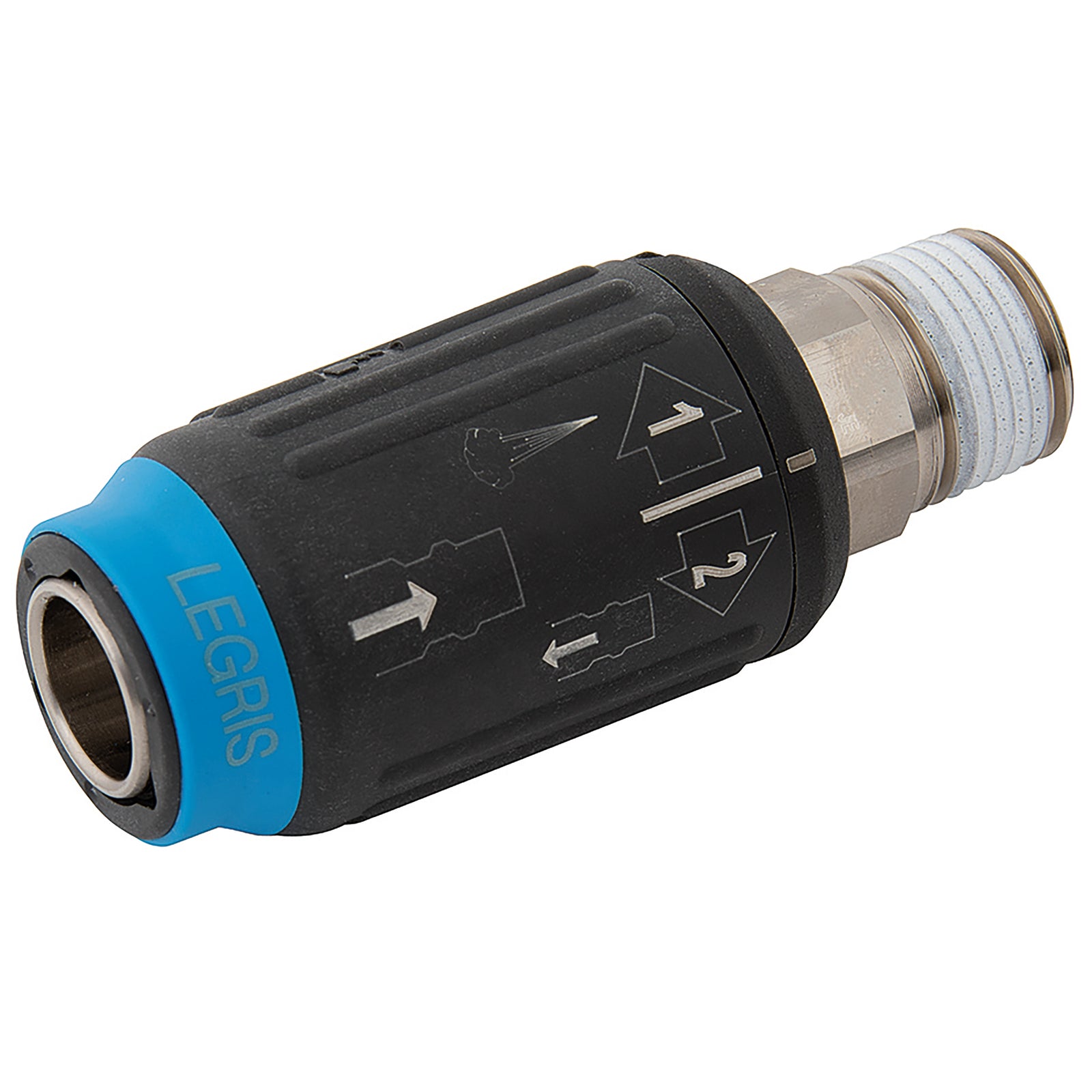 Parker Legris LE-9405U0821 - 1/2" BSPT Male 30 Series Safety Coupler