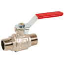 FT Pro BV538-38 - 3/8" BSPP Brass Ball Valve Redleverhandle