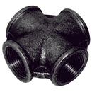 K-Line Connect K-MI180-2N - 2" BSPT Fem Equal Cross Blk (180)