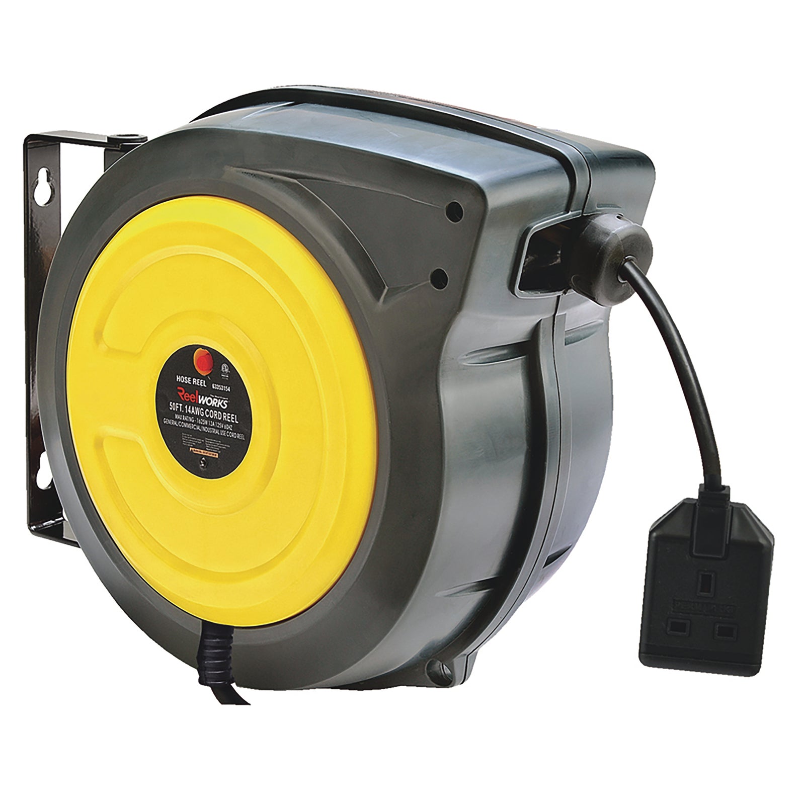 Redashe C2681 - 230V 15M Speed Control Safety Cable Reel