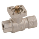 FT Pro BV1021-14 - 1/4"BSPf BSPP Brass Ball Valve Ptfeseal