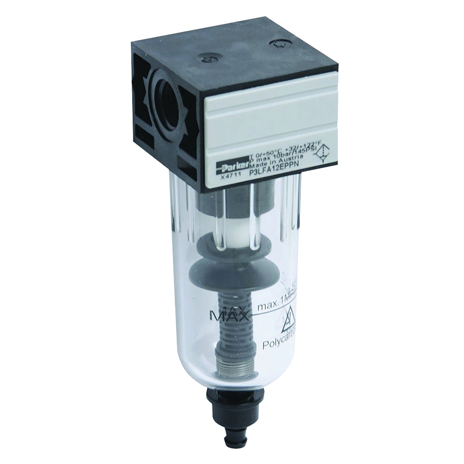 Parker P3LFA12EPSN - 1/4" Filter BSP Preparation Parallel Female