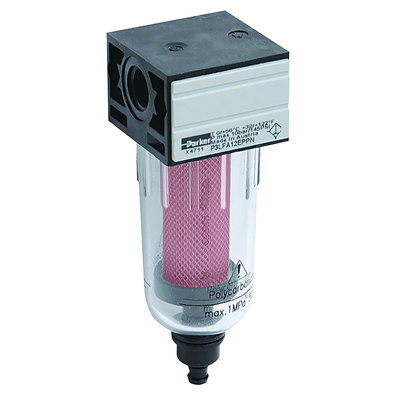 Parker P3LFA12APPN - 1/4" Filter BSP Preparation Parallel Female