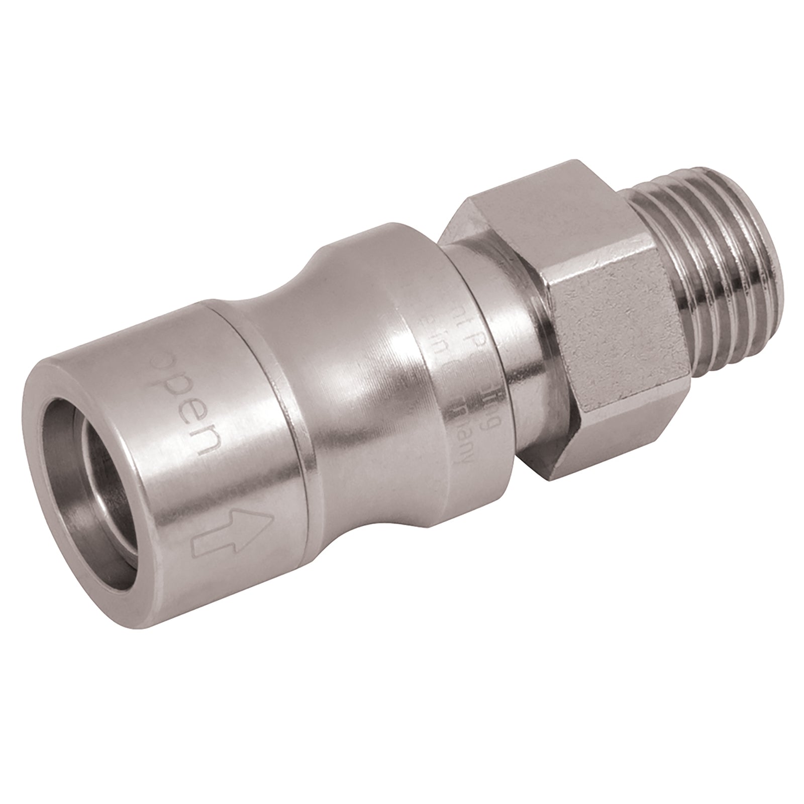 Parker Rectus 204KLAW13EVX - 1/4" BSPP Male Coupling