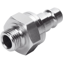 1/4" BSPP Male Plug; 531677 product image by Festo