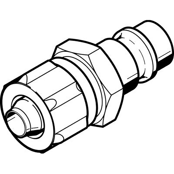 KS4-CK-4 quick coupling plug; 2150 product image by Festo