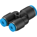 QSY-12-8 P/IN Y-CONNECT sold in multiples of 10 only; 130612 product image by Festo