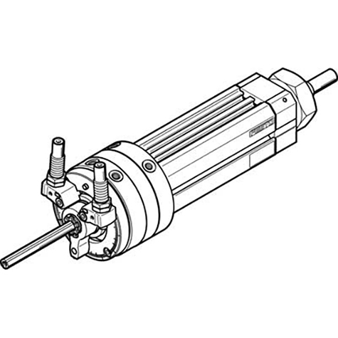 M5 Female Metric Swivel/Linear Unit; 556634 product image by Festo