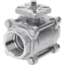 1/4" BSPP 316 SS Ball Valve 44229 Pn63; 1686625 product image by Festo