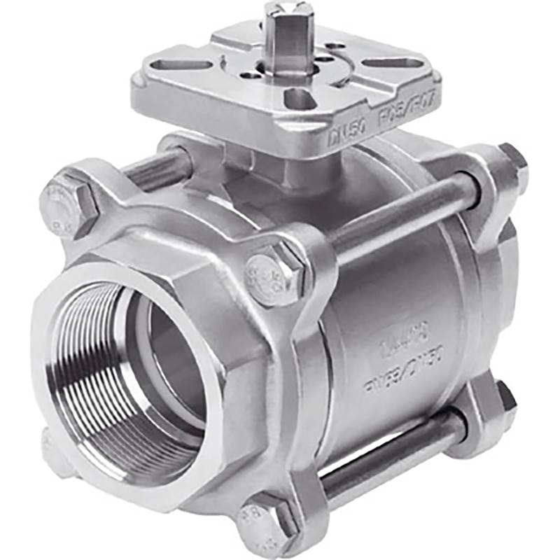1/2" BSPP 316 SS Ball Valve 44229 Pn63; 1686636 product image by Festo