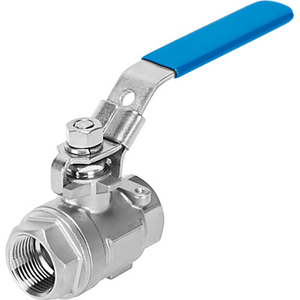 1.1/4" NPT 316 SS Ball Valve ManualVersion Pn63; 4745220 product image by Festo