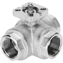 1.1/4" BSPP Brass Ball Valve 3/2-Way Pn40; 4451858 product image by Festo