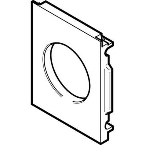 Mounting Plate MS6-Aend; 535408 product image by Festo