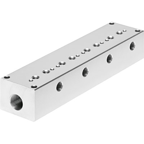 Manifold Block Mrs-4; 2844348 product image by Festo