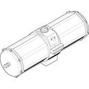 3/8" Female BSPP Single Acting Semi-Rotary Drive; 549694 product image by Festo