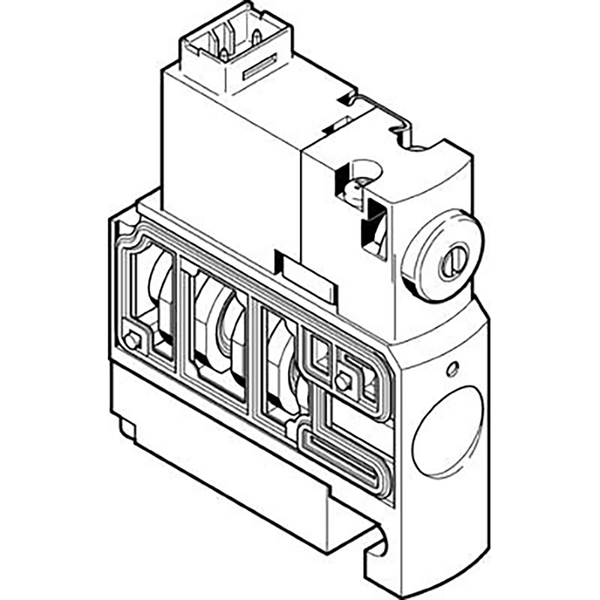 CPVSC1-M5H-J-H-M5 SOLENOID VALVE; 547383 product image by Festo