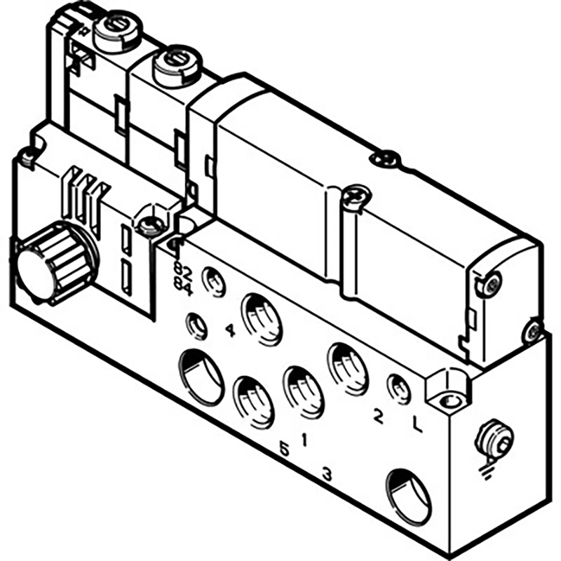 VMPA14-M1H-E-G1/8-PI SOLENOID VALVE; 8023545 product image by Festo