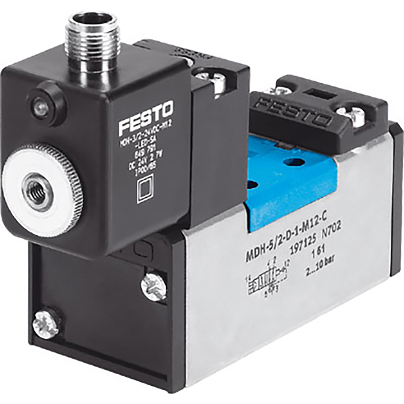 MDH-5/2-D-3-M12-C SOLENOID VALVE; 533009 product image by Festo