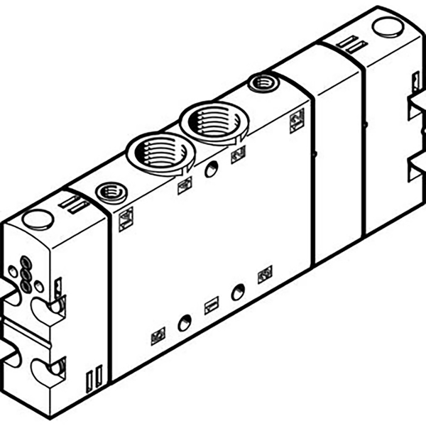 CPE18-P1-5/3GS-1/4 BASIC VALVE; 550158 product image by Festo