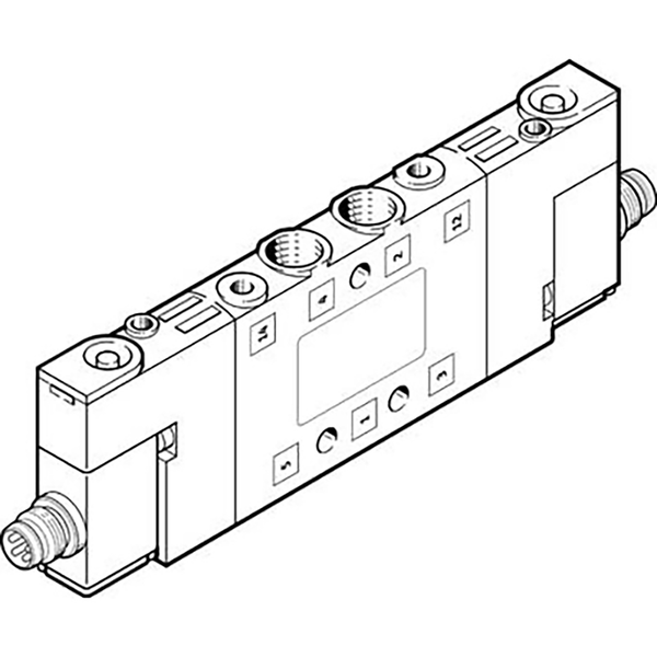 CPE10-M1BH-5JS-QS-4 SOLENOID VALVE; 196879 product image by Festo