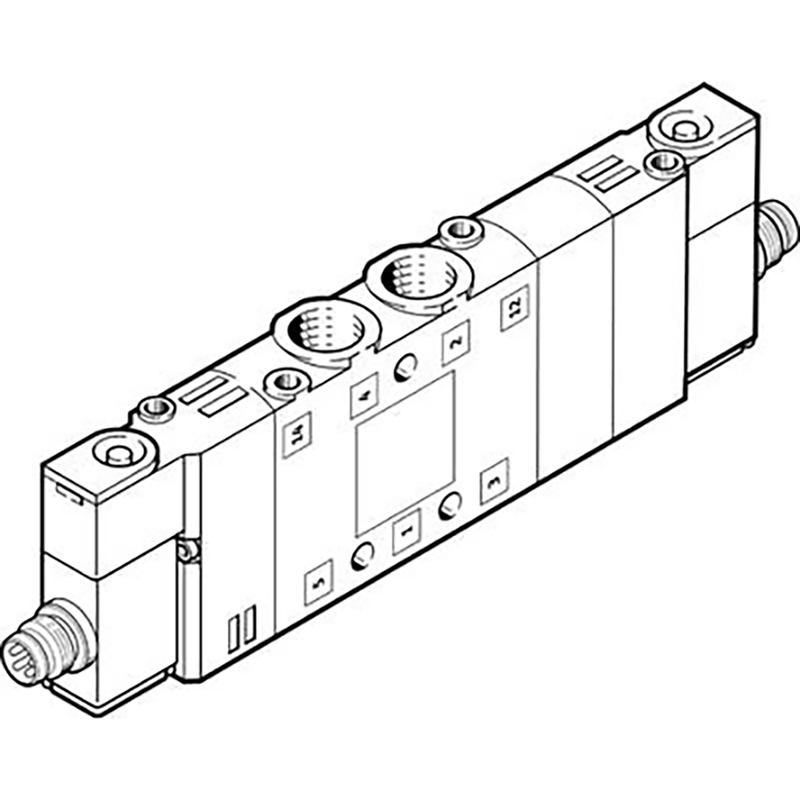 CPE10-M1CH-5/3ES-M7 SOLENOID VALVE; 550230 product image by Festo