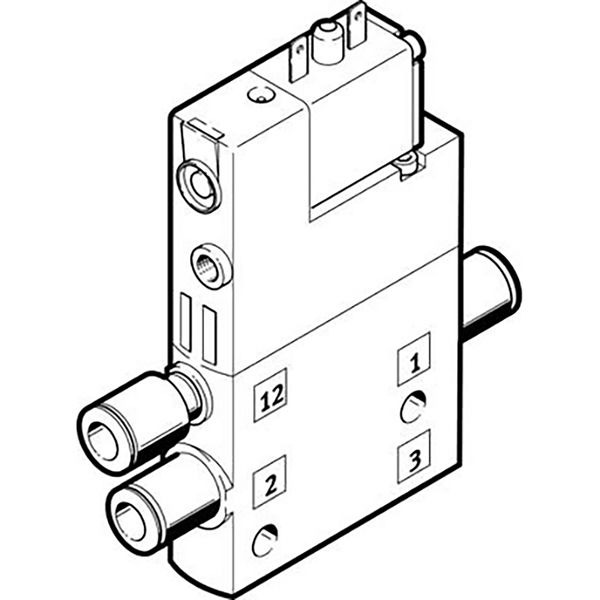 CPE14-M1BH-3OLS-1/8 SOLENOID VALVE; 196932 product image by Festo