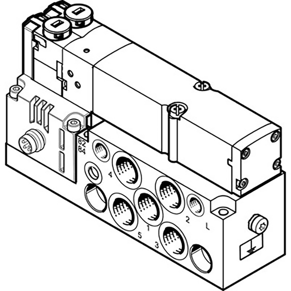 VMPA1-M1H-H-S-M7-PI SOLENOID VALVE; 533392 product image by Festo