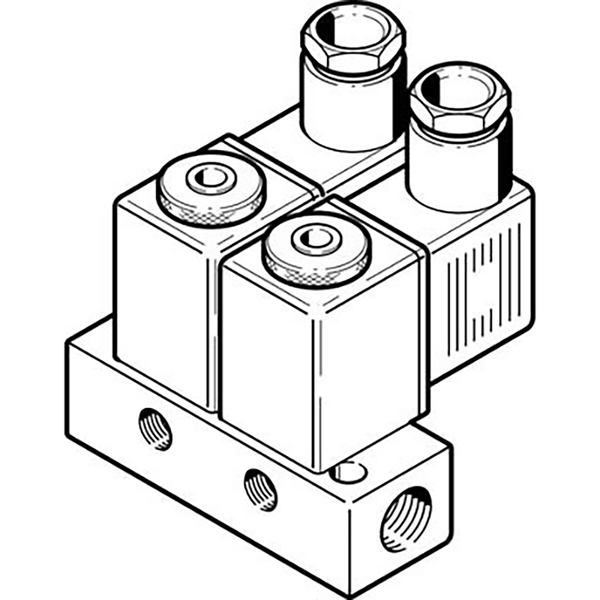 BMFH-3-3-M5 SOLENOID VALVE; 4523 product image by Festo