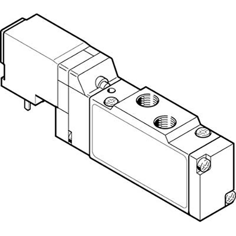 MEH-5/2-1/8-P-S-I-B SOLENOID VALVE; 173405 product image by Festo