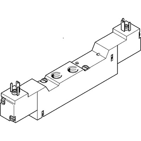 MEBH-5/3E-1/8-P-B-110AC SOLENOID VALVE; 173063 product image by Festo