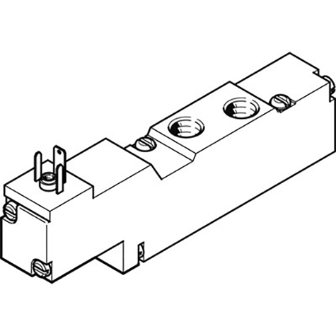 MEBH-5/2-1/8-P-L-B-230AC SOLENOID VALVE; 173100 product image by Festo