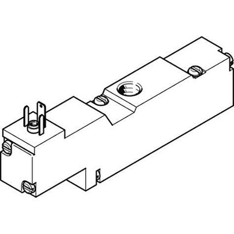 MEBH-3/2-1/8-P-B SOLENOID VALVE; 173000 product image by Festo