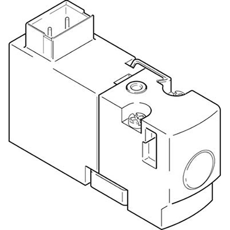MHA1-M5H-2/2G-0 9-TC SOLENOID VALVE; 197040 product image by Festo