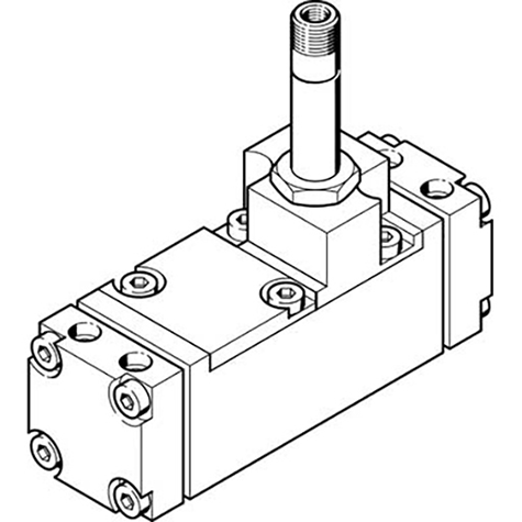 CM-5/2-1/2-FH SOL VALVE; 6223 product image by Festo