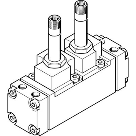 CJM-5/2-1/2-FH SOL VALVE; 6228 product image by Festo
