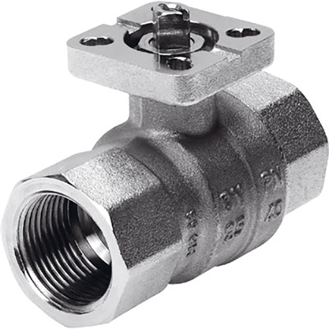 1.1/2" BSPP Brass Ball Valve NominalWidth11/2"; 534308 product image by Festo