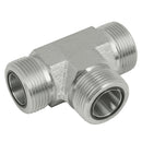 Brennan OR-9000-04-04-04 - 9/16" Orfs M/M/M Equal Tee