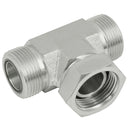 Brennan OR-9020-12-12-12 - 1.3/16" Orfs M/M/Female Sw Branch Tee