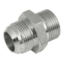 Brennan 60-6017-05-06 - 3/8" BSPP X 1/2" Jic Male/Male Steel
