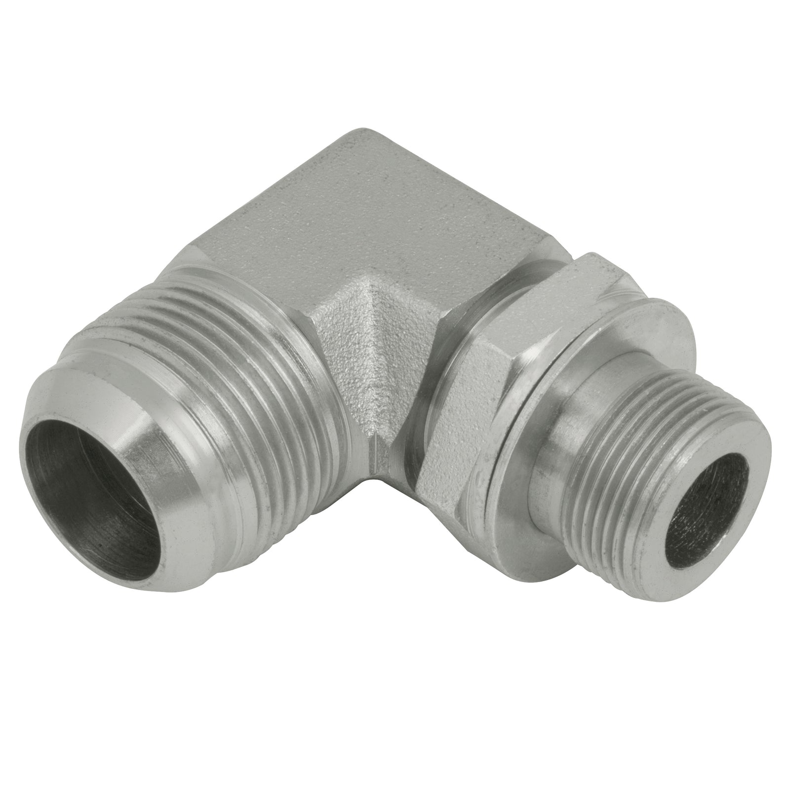 Brennan 37-8070-04-14 - 7/16" Jicx14mm M/M 90° Pos.Elbow